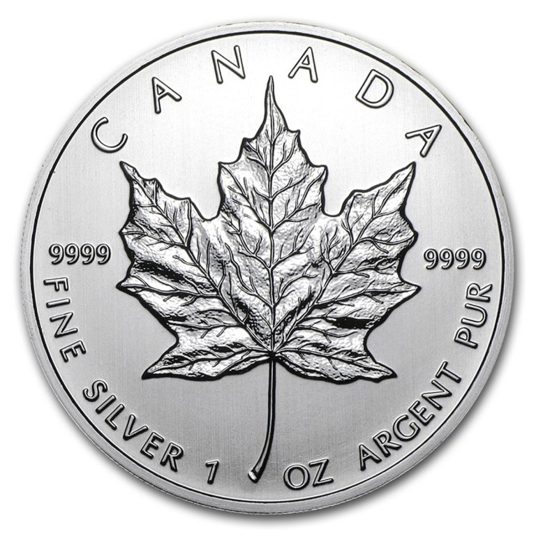 1oz Canadian Maple Leaf Silver Coin – 2022